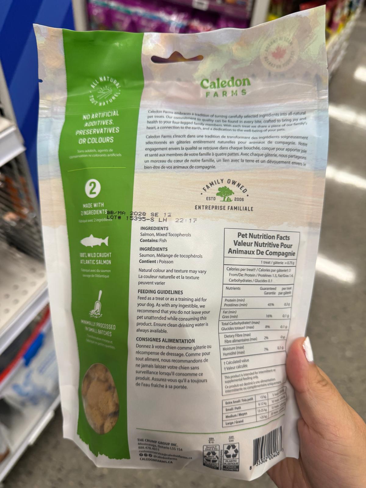 Salmon Bites - Freeze Dried 90 g
