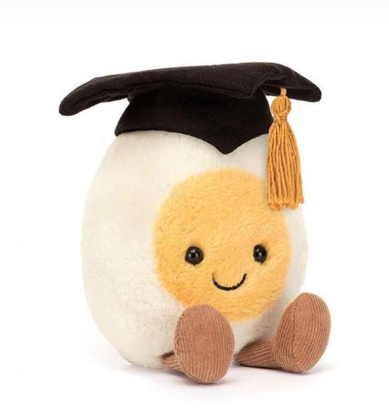 Jellycat – Amuseable Boiled Egg Graduation
