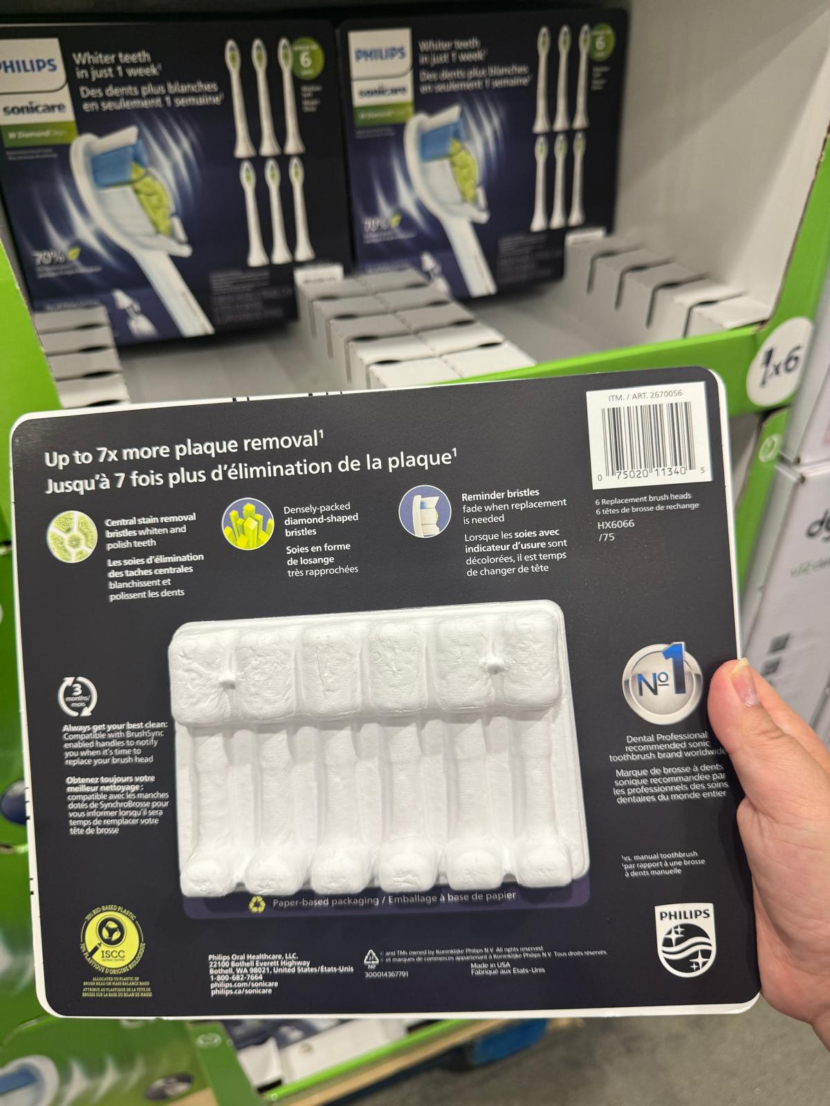 Sonicare Brush Heads, 6-pack