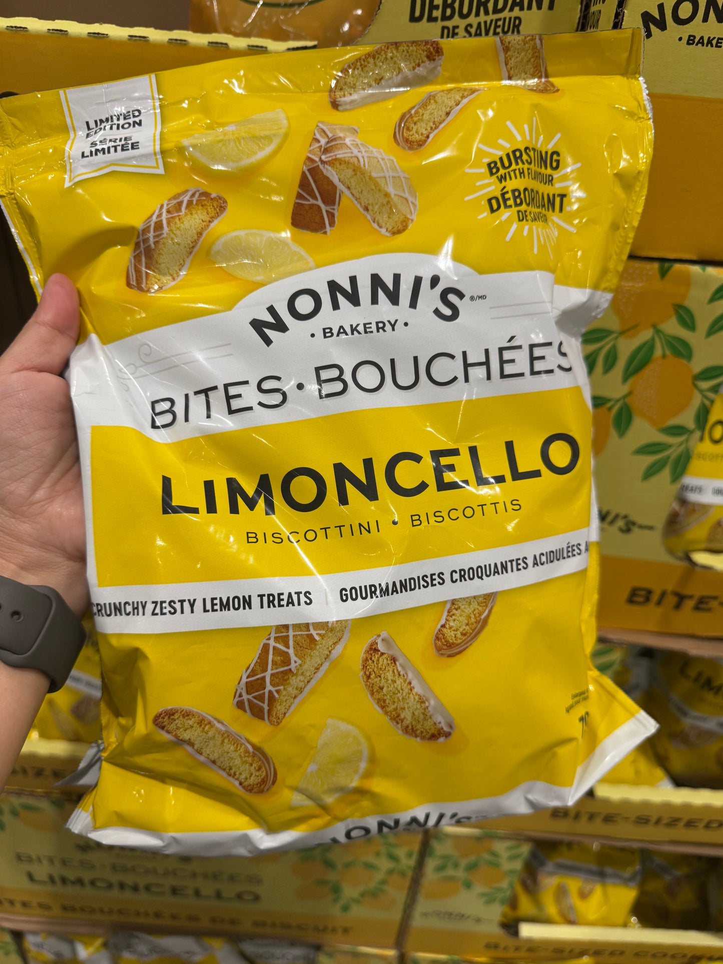 Nonni's Limoncello Biscotti Bites 794g