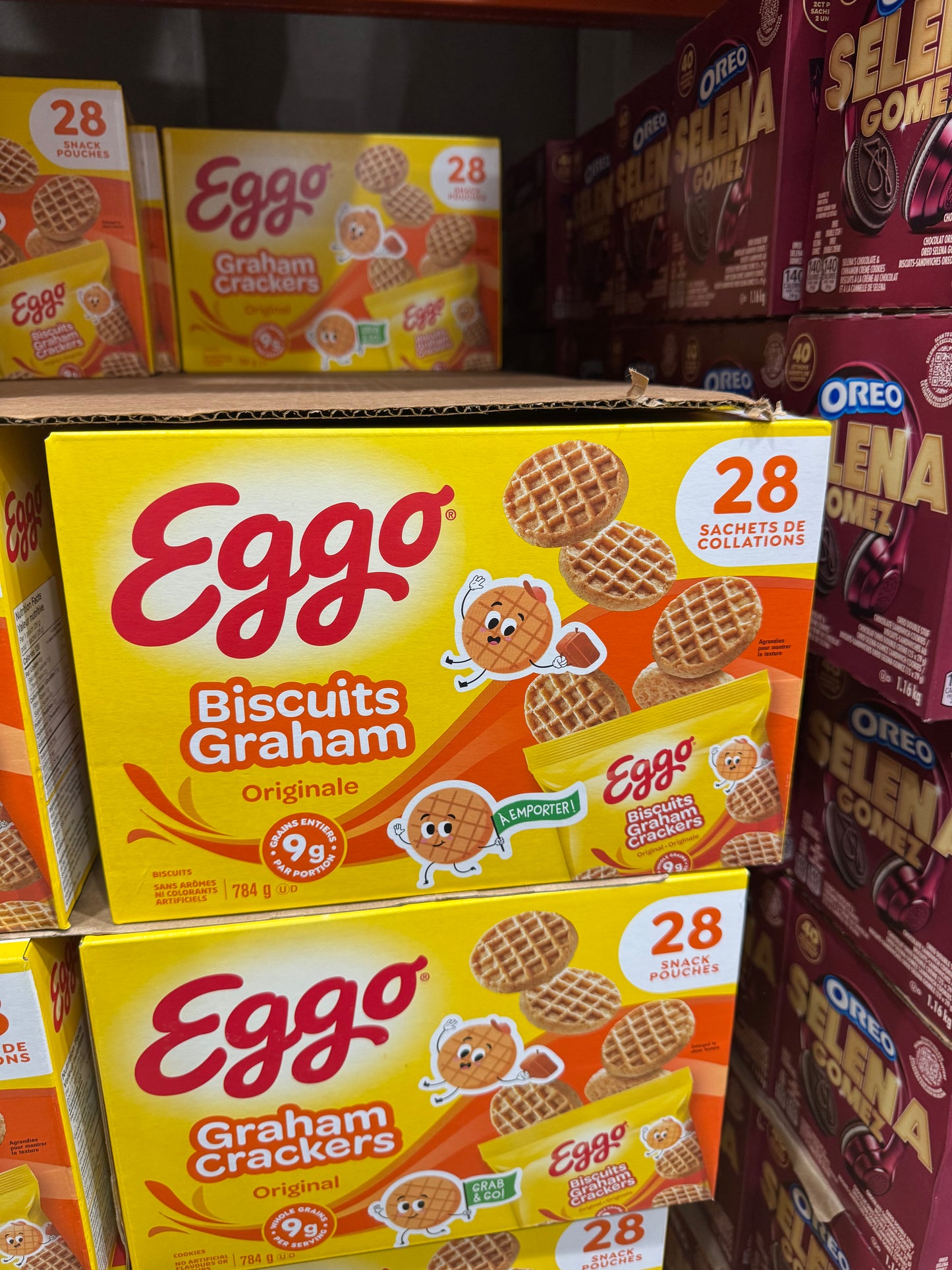 Kellanova Eggo Graham Crackers 28 x 28g