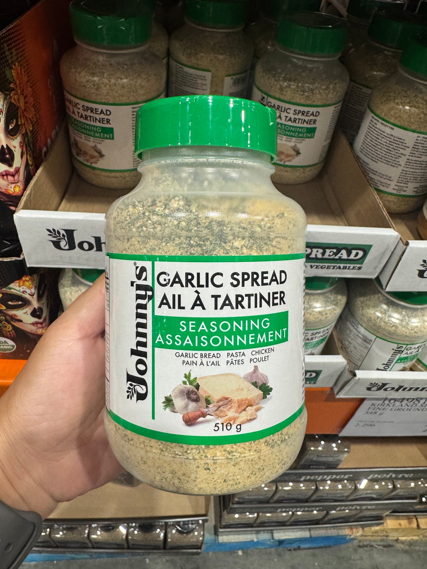 Johnny's Garlic Spread & Seasoning 510g