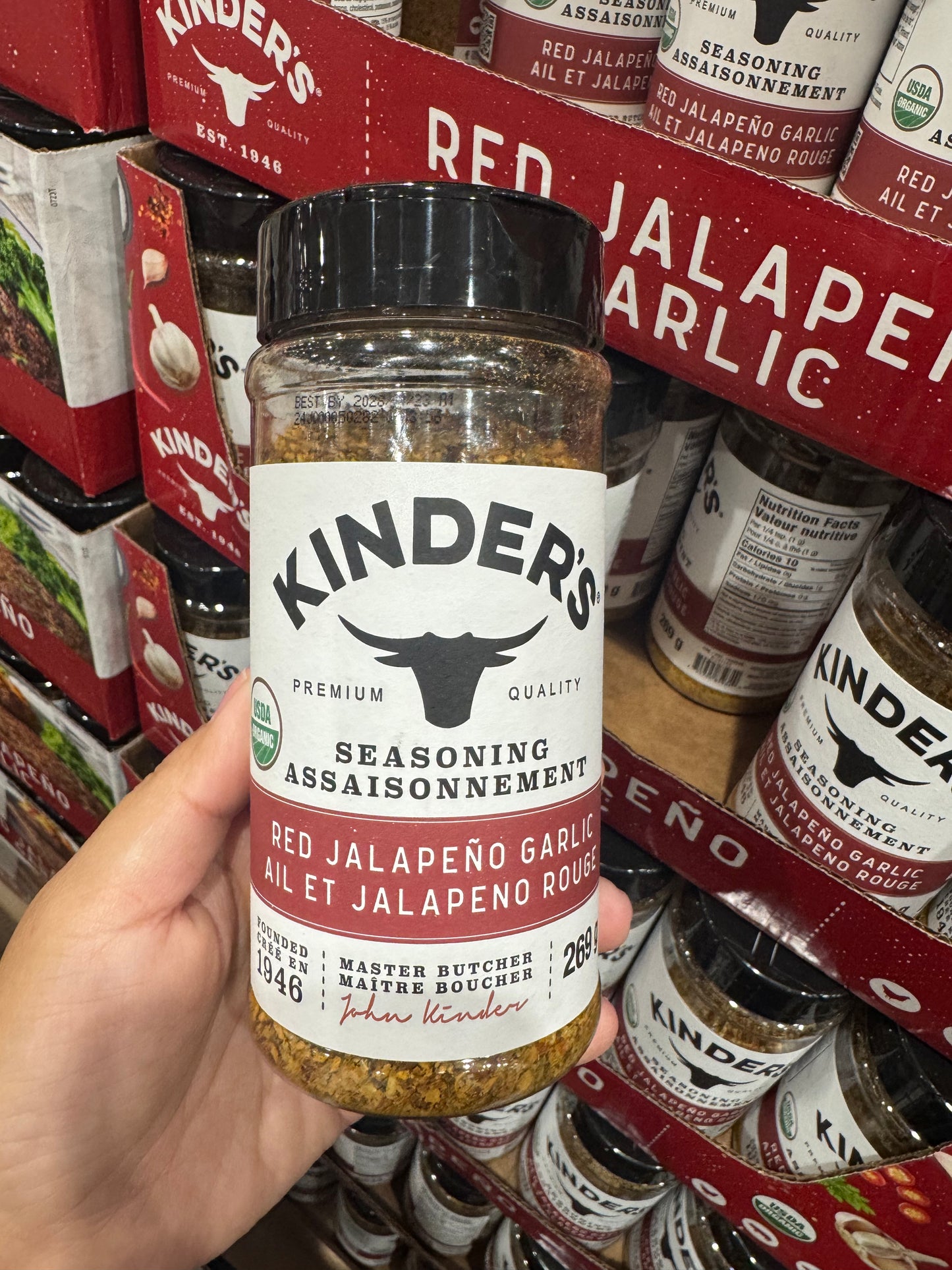 Kinder's® Red Jalapeno Garlic Seasoning