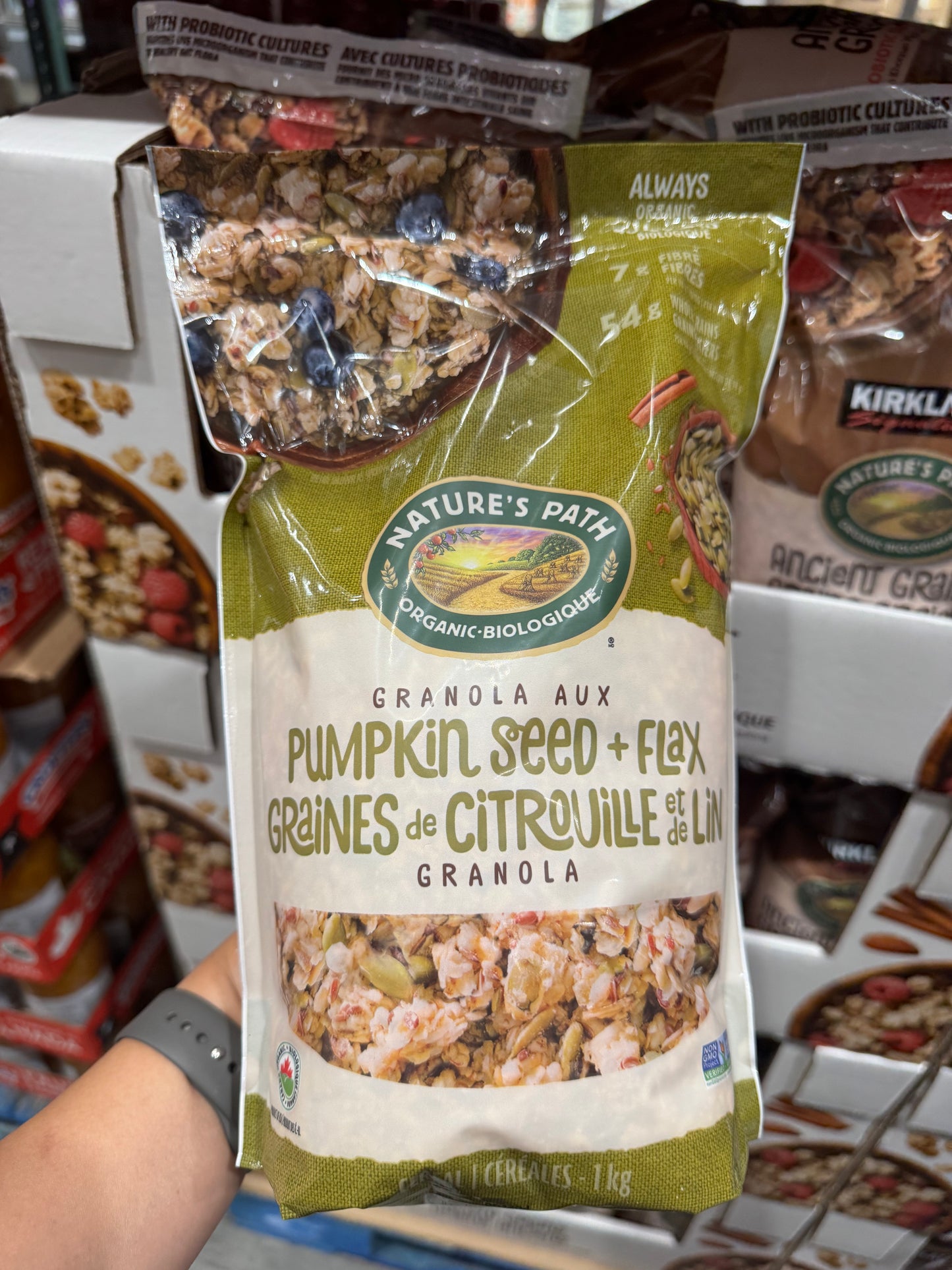 Flax Plus Organic Pumpkin Flax Granola, 1 kg