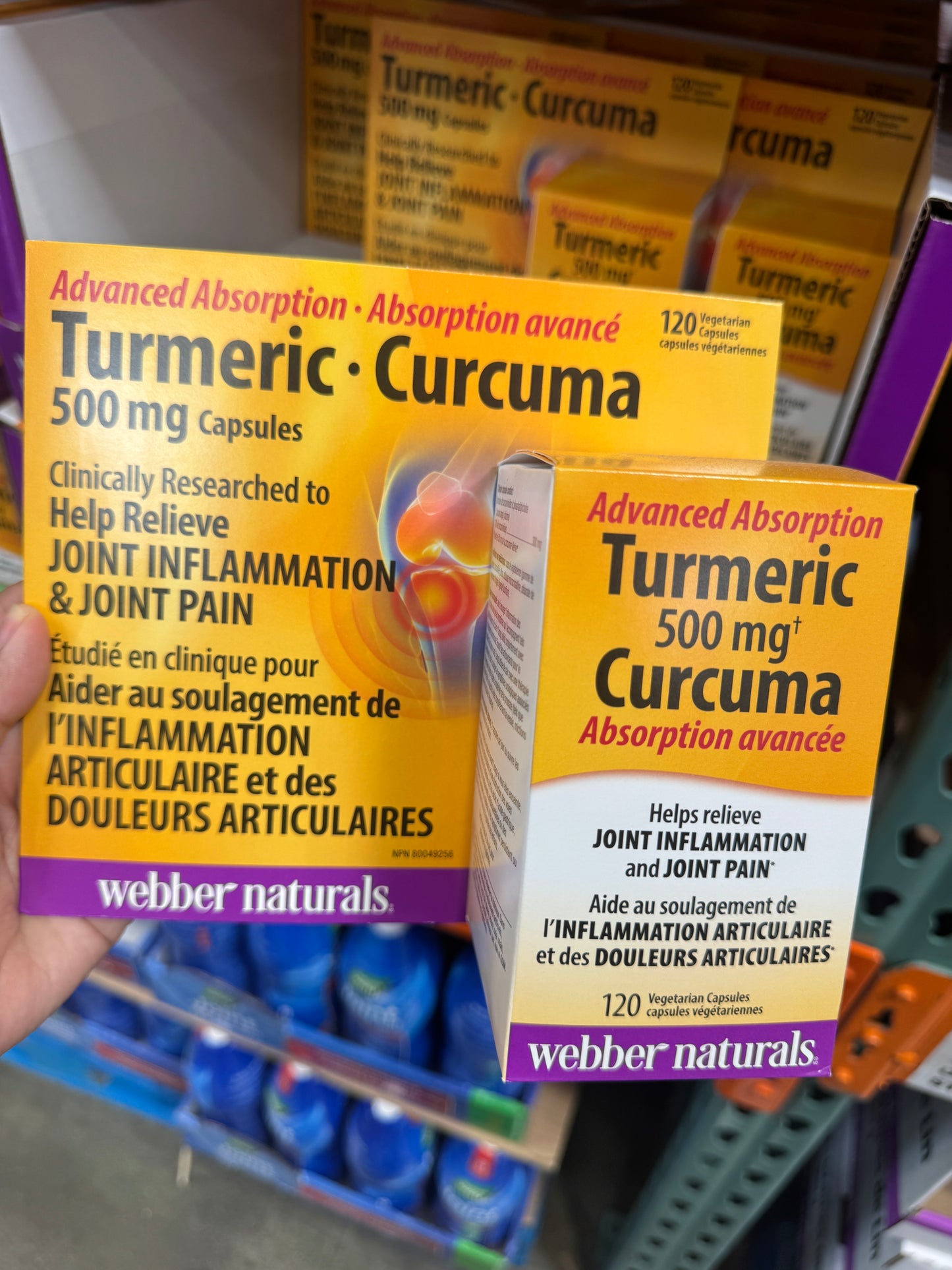 Webber naturals Turmeric Advanced, 120 Capsules