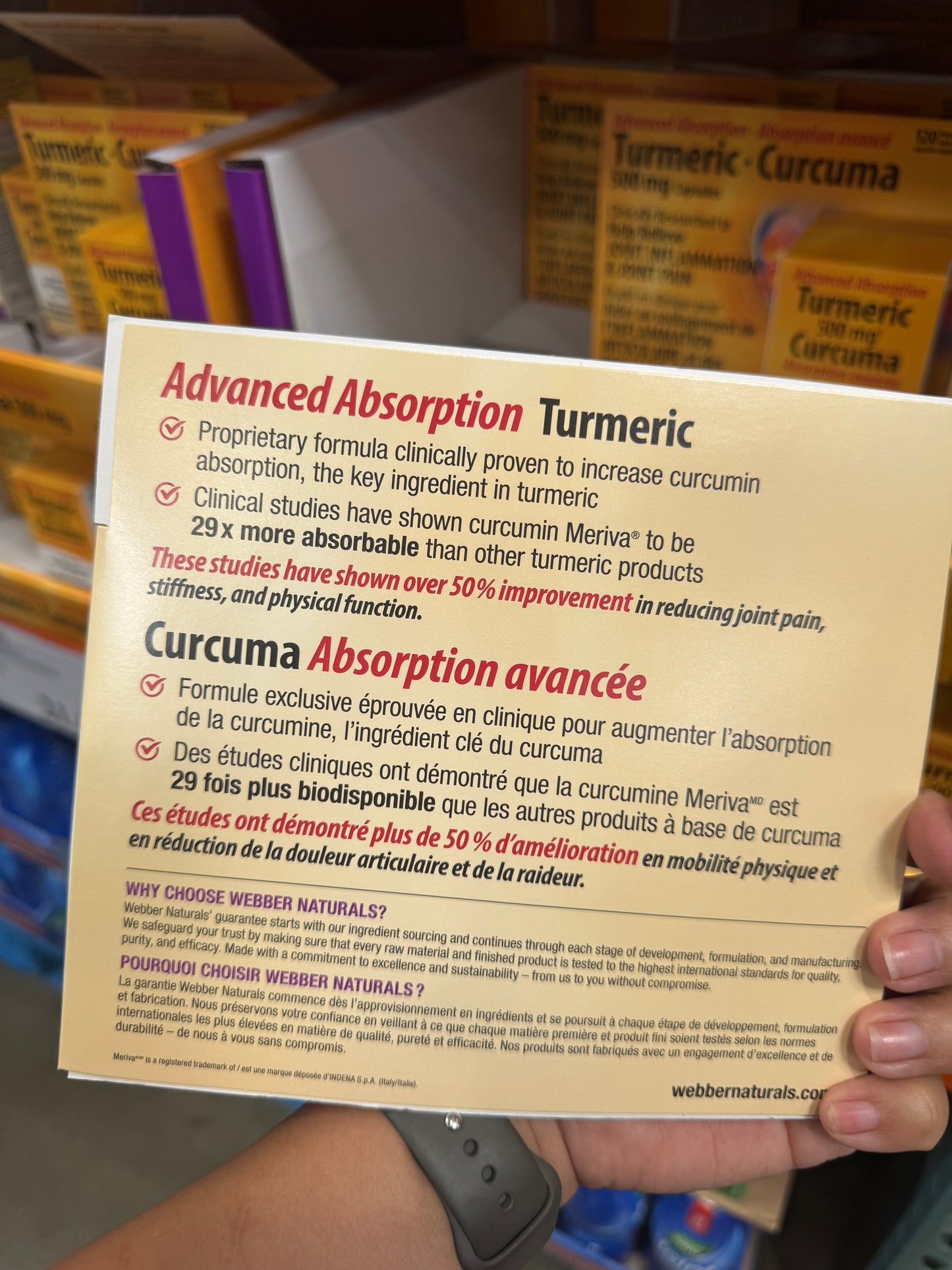 Webber naturals Turmeric Advanced, 120 Capsules