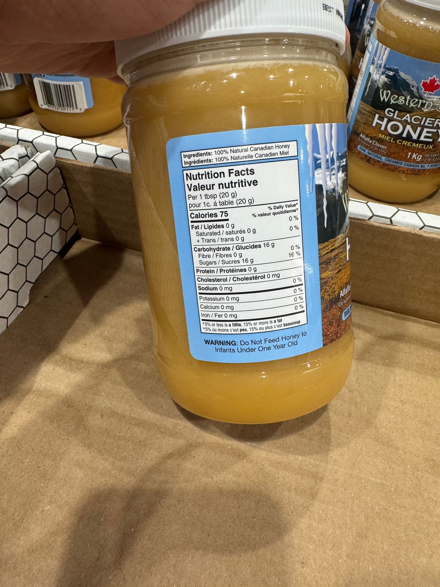 KB Honey Western Sage Glacier 1kg