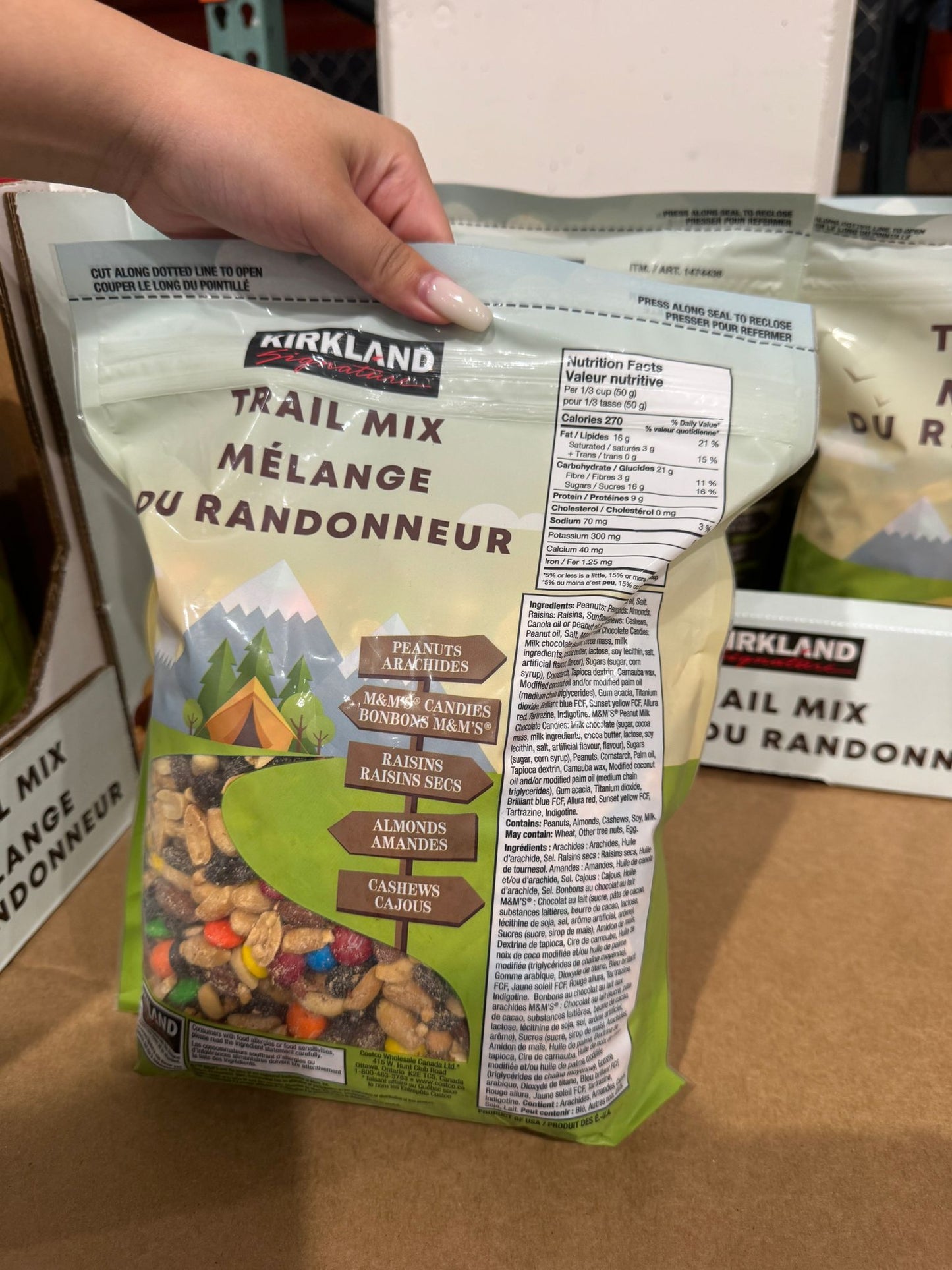 KIRKLAND Signature Trail Mix 1.81kg