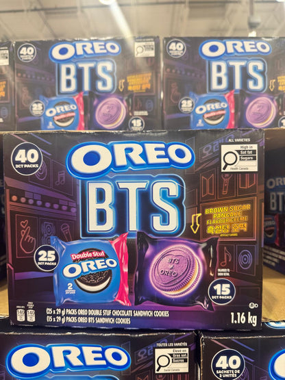 OREO X BTＳ　Ｓｗｅｅｔ　Ｐａｎｃａｋｅ　Ｃｏｏｋｉｅｓ　４０　Ｘ　２ｐａｃｋ　