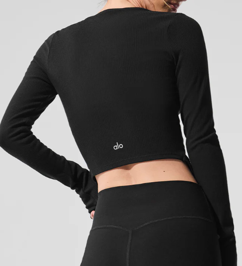 Ribbed Stardust Long Sleeve