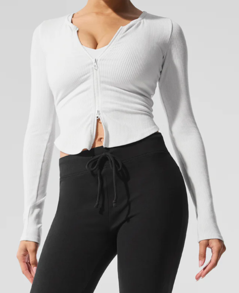 Ribbed Stardust Long Sleeve