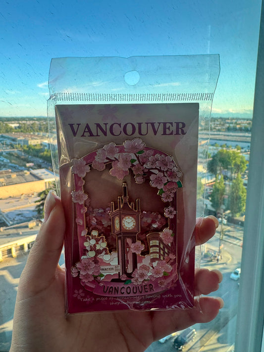 Vancouver 限定收藏磁石🍁 秋天 Gastown