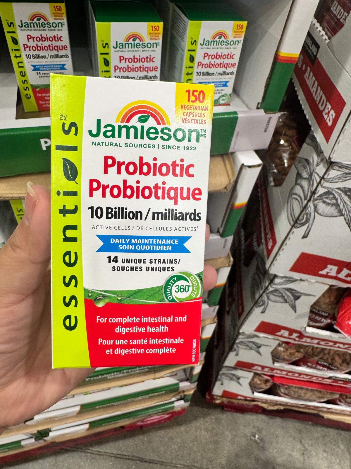 Jamieson Probiotic 10 Billion, 150 capsules