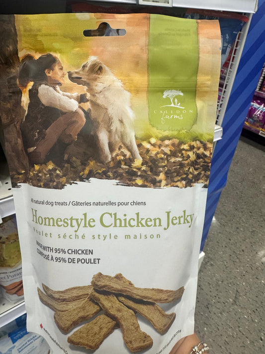 All Natural Dog Treats Homestyle Chicken Jerky 210 g