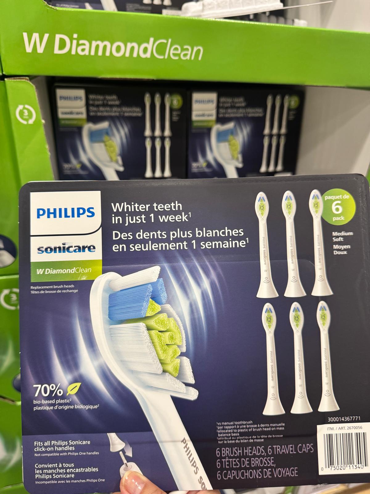Sonicare Brush Heads, 6-pack