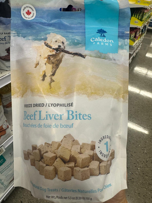 Beef Liver Bites Freeze Dried 150 g