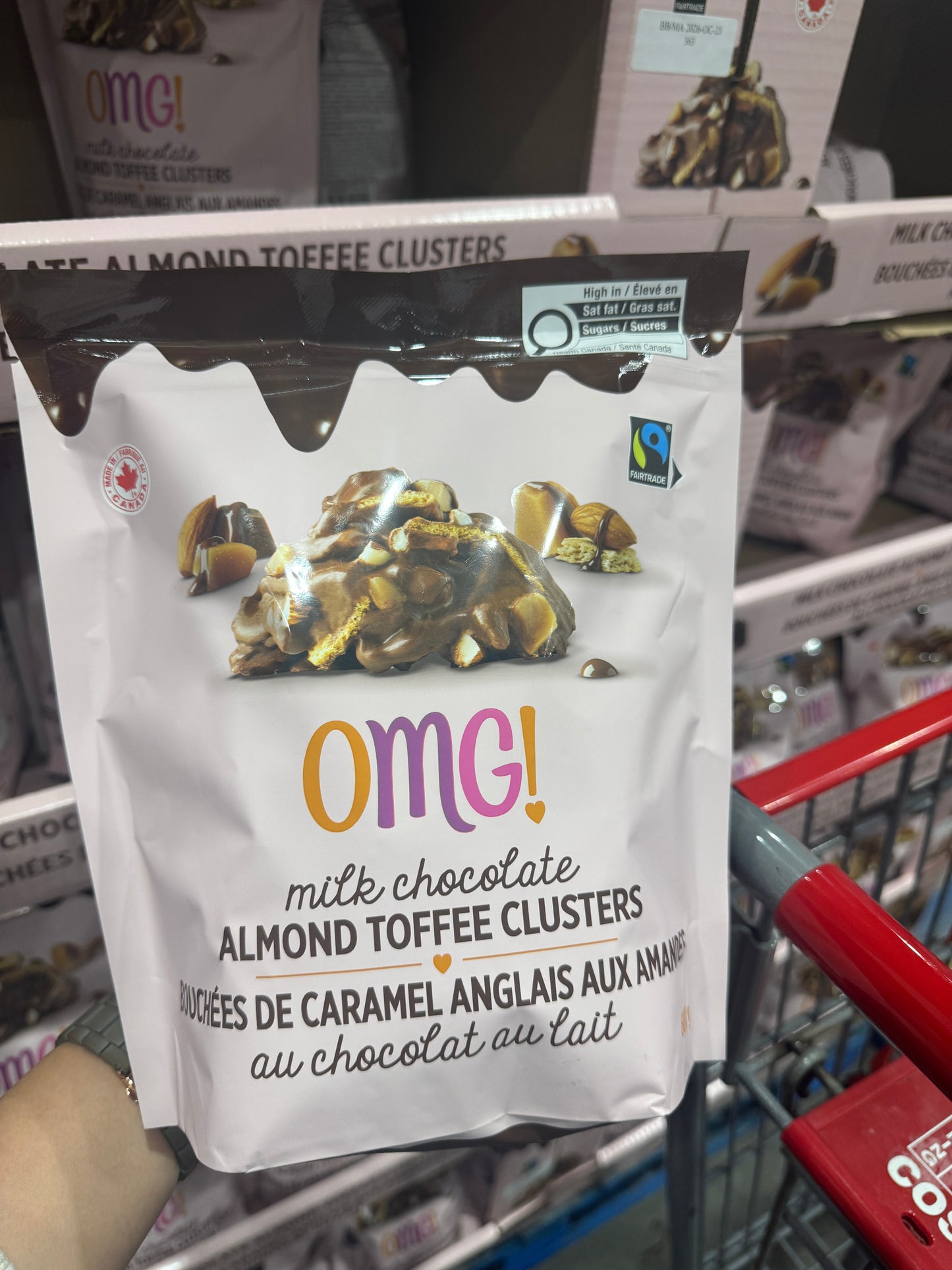 OMG! Almond Toffee Clusters 680 g