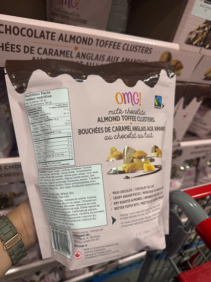 OMG! Almond Toffee Clusters 680 g