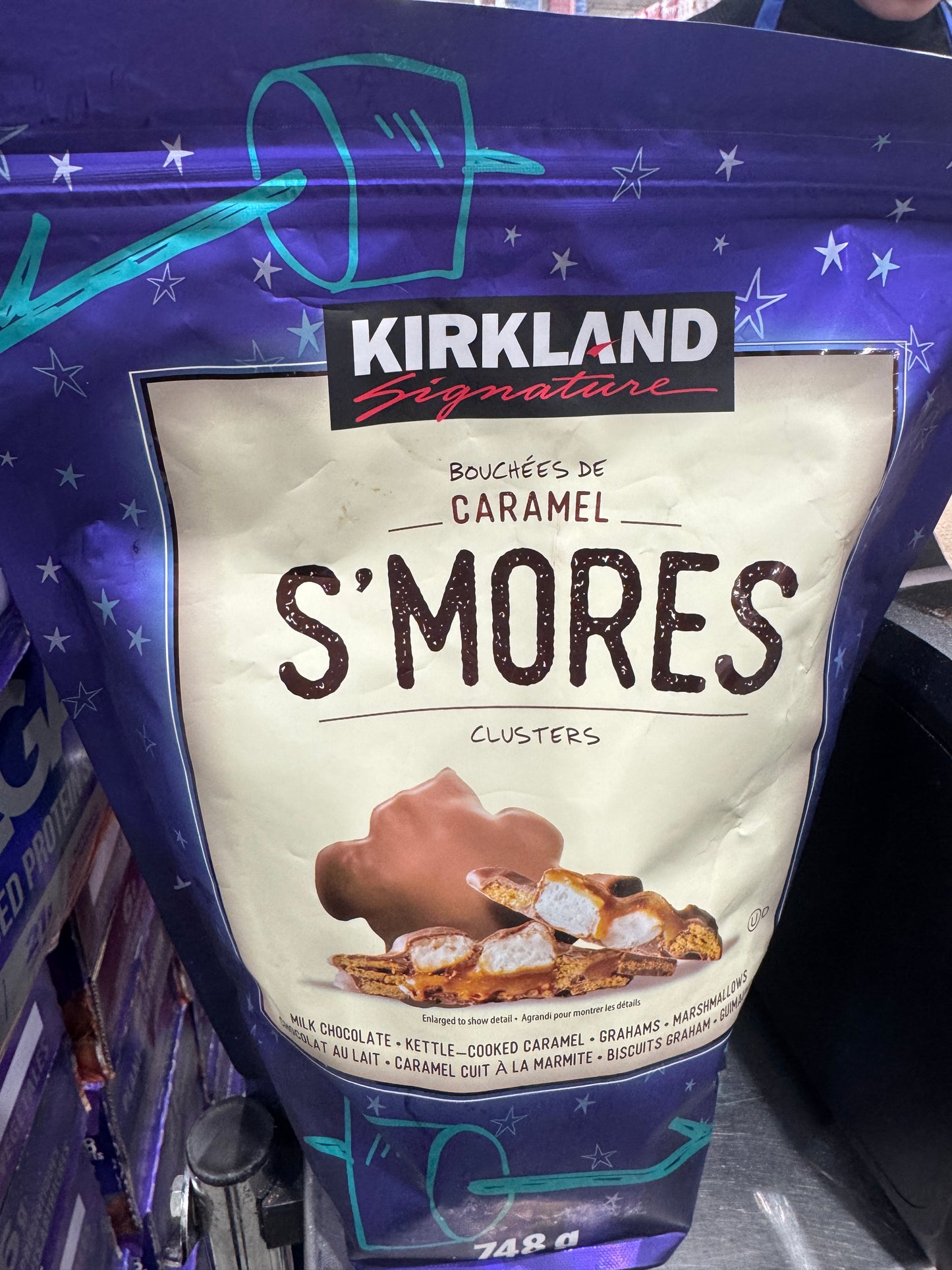 Kirkland Signature Caramel S'more Clusters 748 g