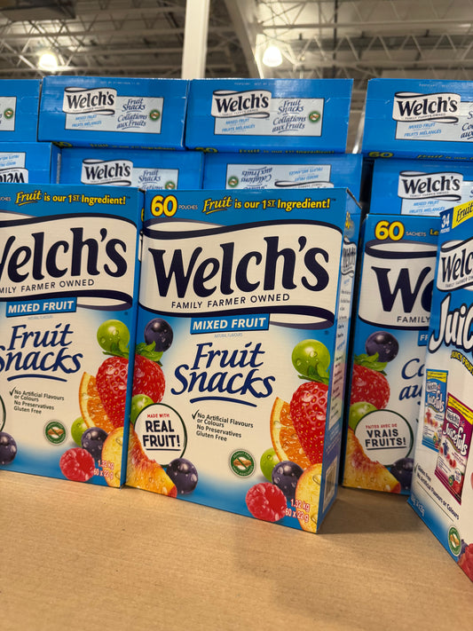 Welch’s Mixed Fruit Snacks 60 x 22g