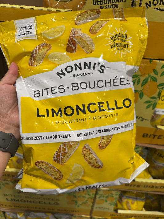 Nonni's Limoncello Biscotti Bites 794g