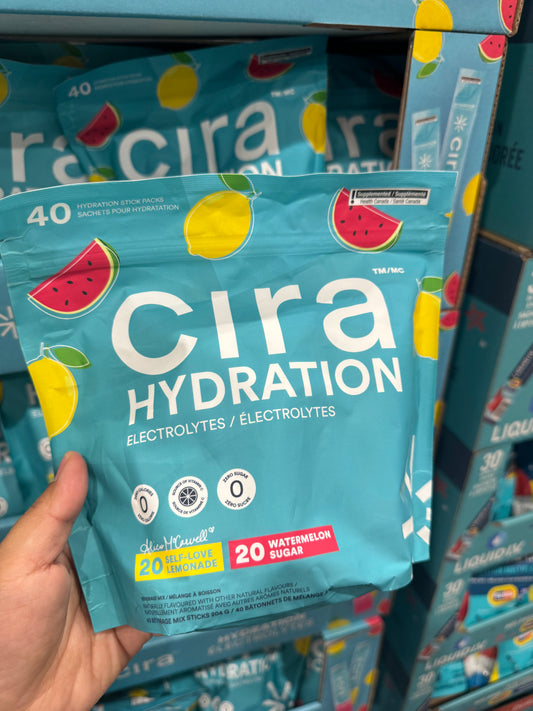 Cira Hydration Electrolyte Mix Pack, 40 x 4.4g
