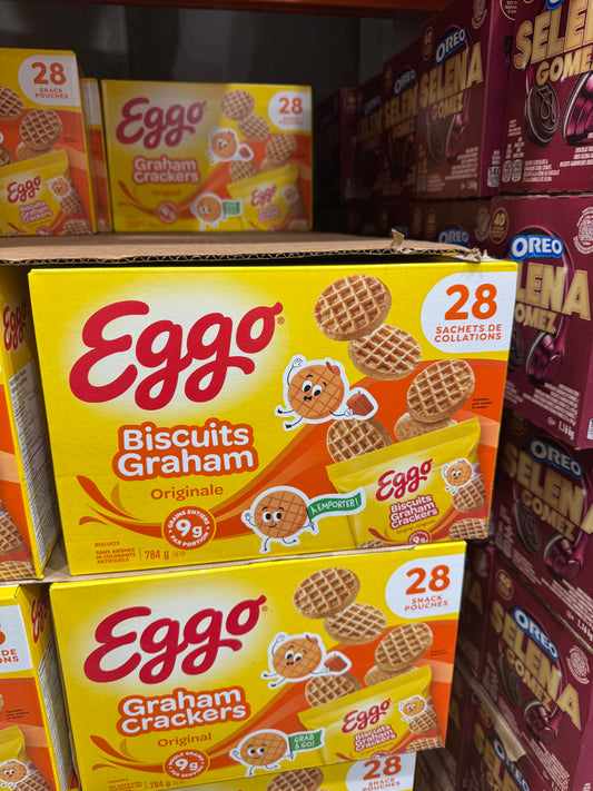 Kellanova Eggo Graham Crackers 28 x 28g