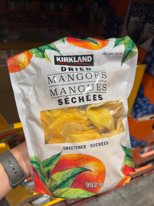 Kirkland Signature Sweetened Dried Mango, 992 g