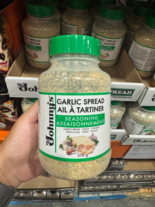 Johnny's Garlic Spread & Seasoning 510g