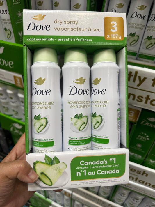 Dove antiperspirant spray for woman
