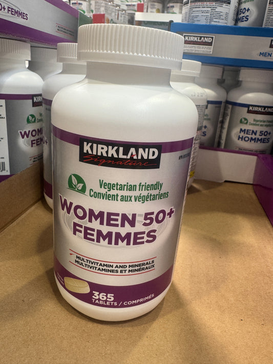 Kirkland Signature Women 50+ Multivitamin, 365 Tablets