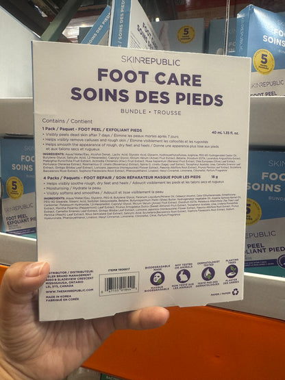 Skin Republic Foot Care Bunble 1 + 4 masks