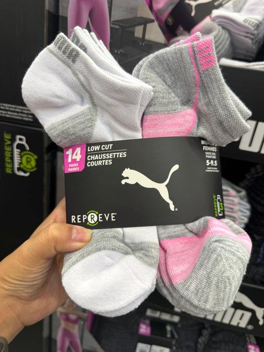 Puma Women’s Repreve Athletic Sock, 14-pair