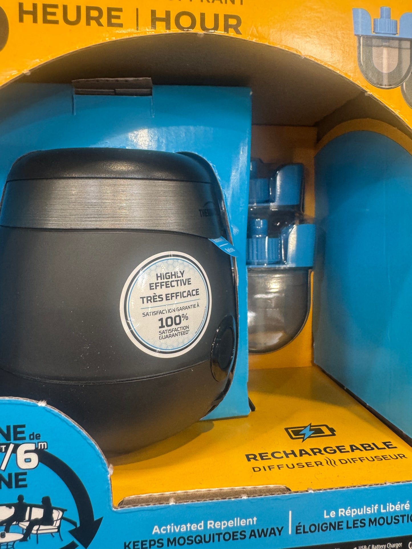 Thermacell Recharegable Repeller with 80 Hours of Mosquito Protection