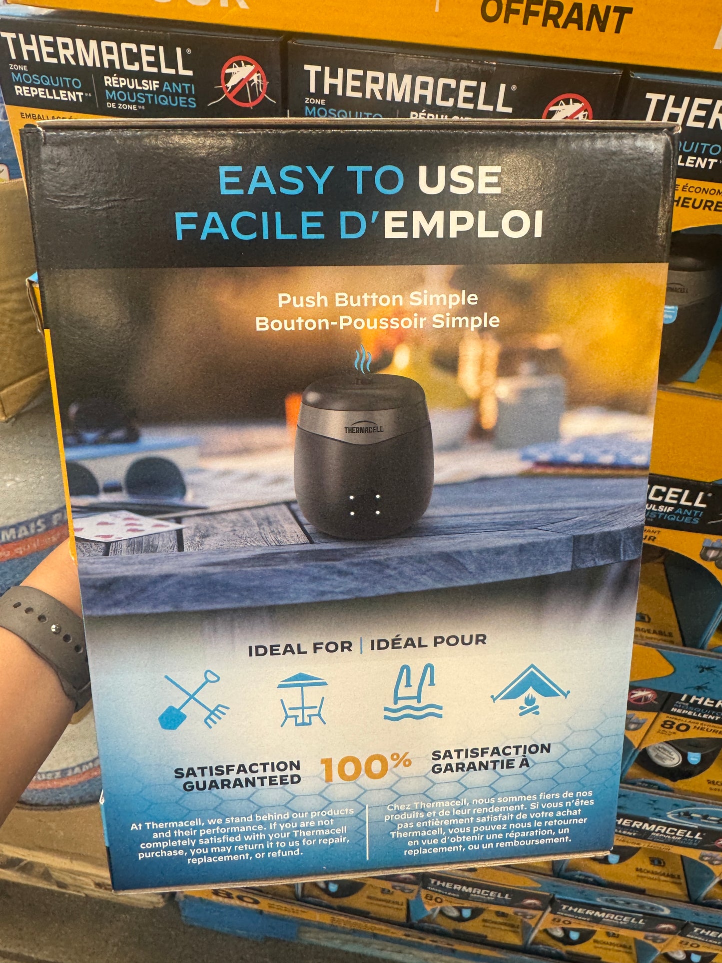 Thermacell Recharegable Repeller with 80 Hours of Mosquito Protection