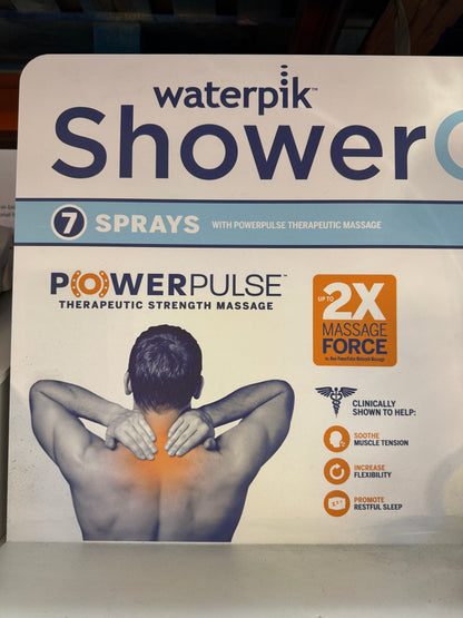 Waterpik ShowerClean PRO Shower Head with Power Jet Technology