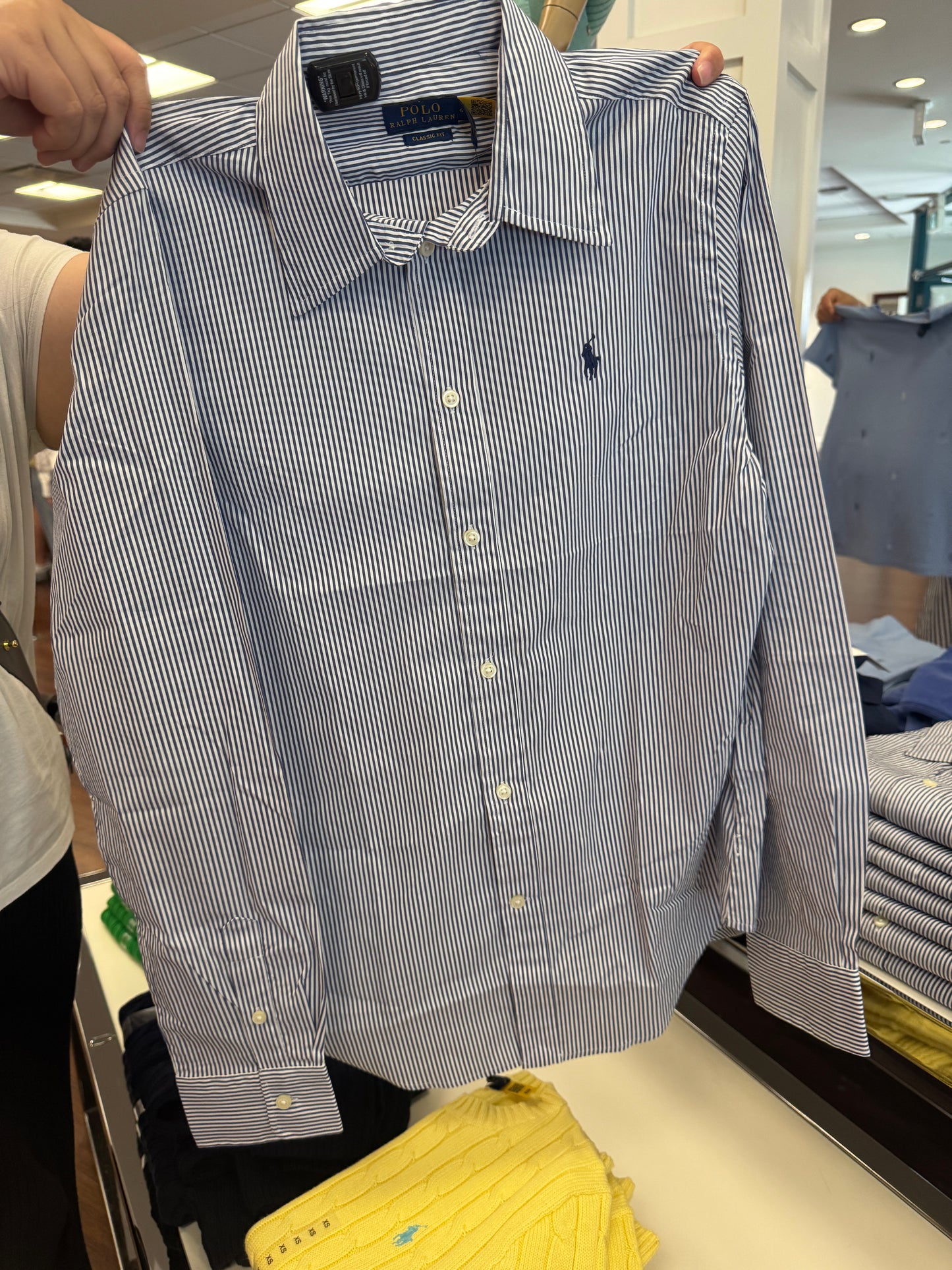 Ralph lauren Classic Fit Striped Broadcloth Shirt