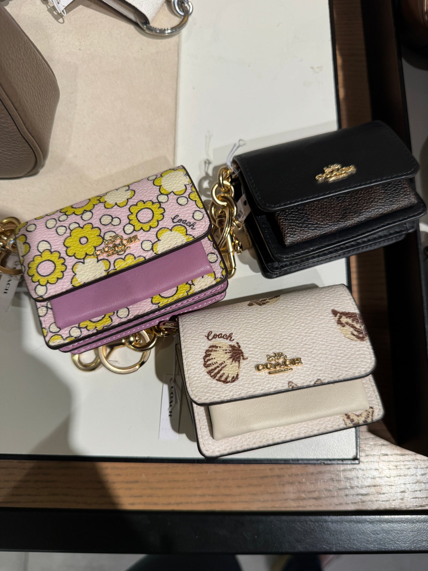 Coach Mini Klare Bag Charm With Blocked