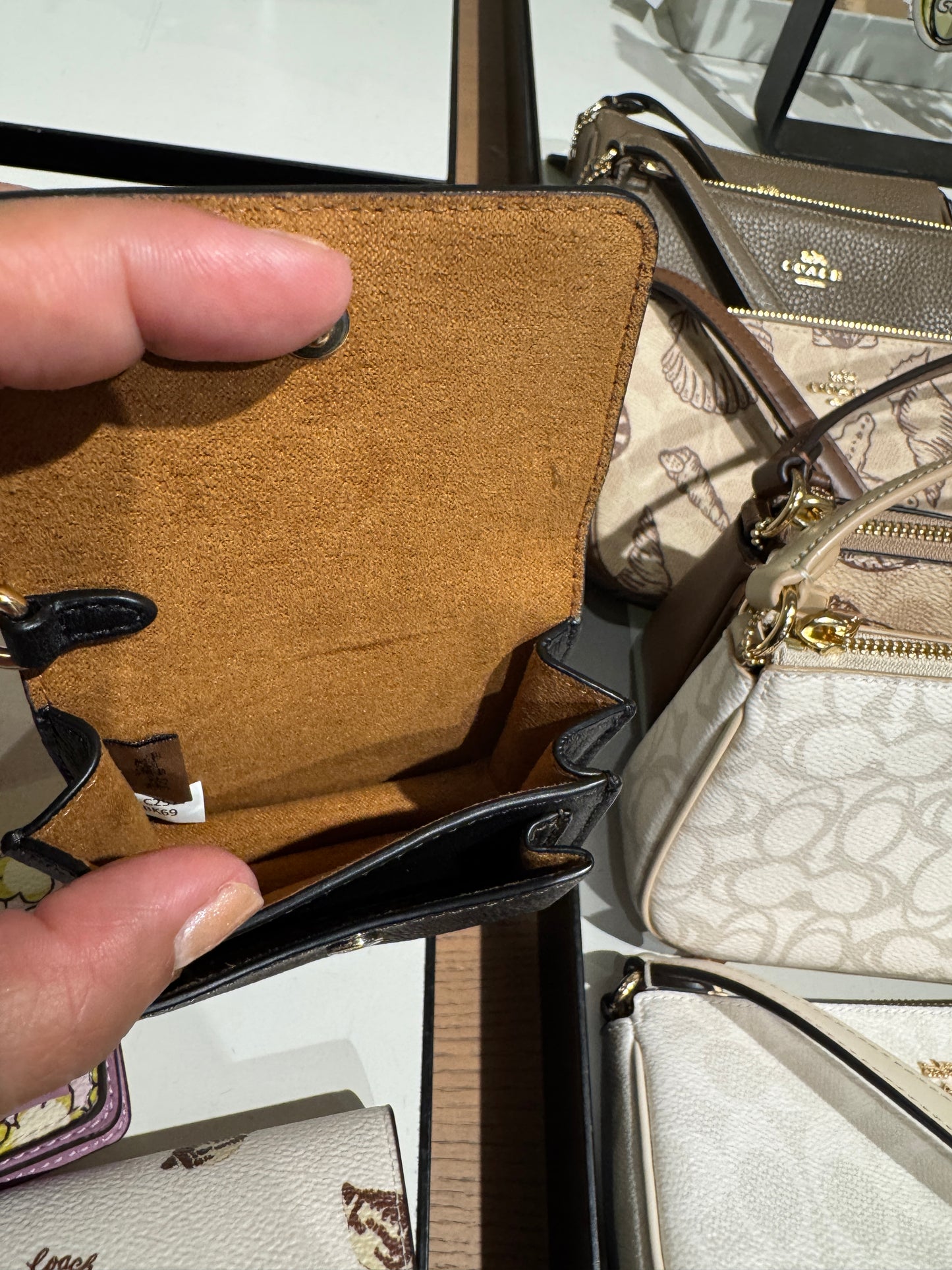 Coach Mini Klare Bag Charm With Blocked