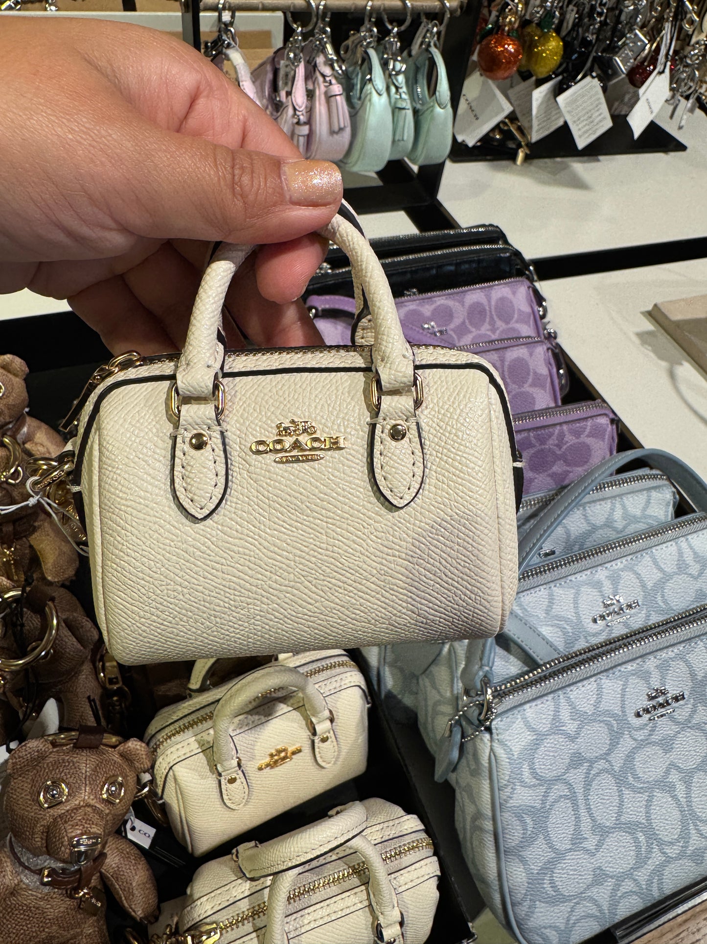 Coach Mini Rowan Bag Charm