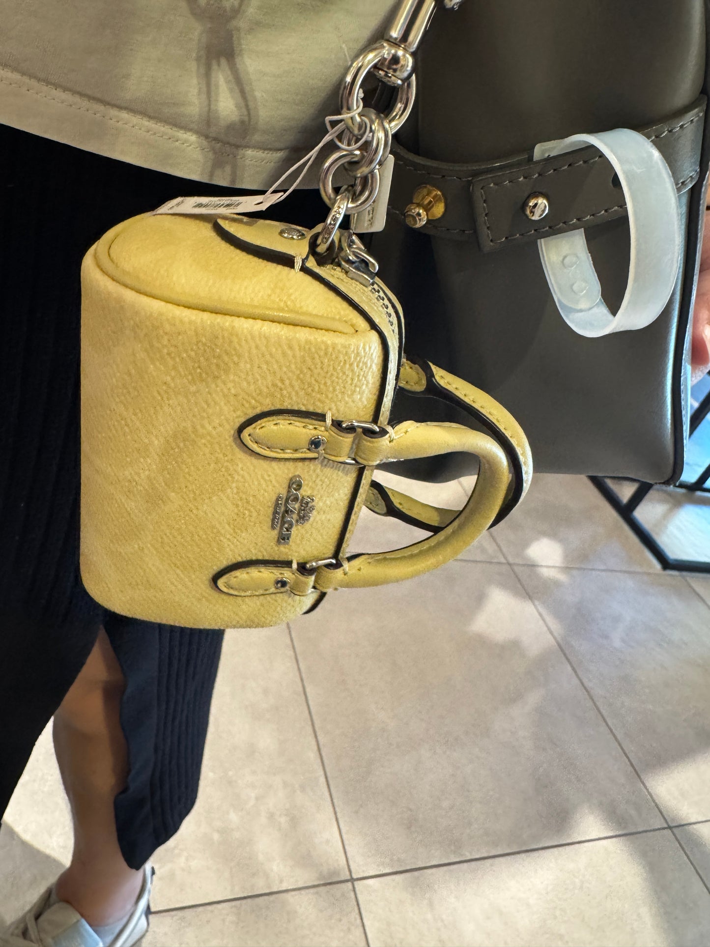 Coach Mini Rowan Bag Charm