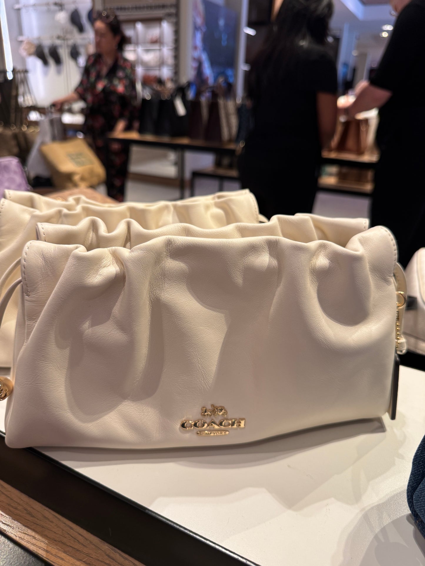 Coach Faye Shoulder Bag With Ruching