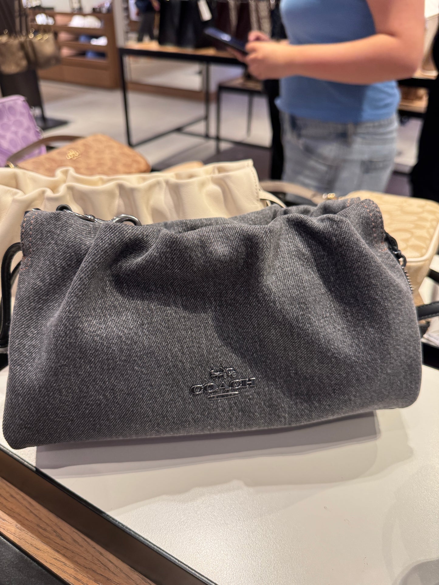 Coach Faye Shoulder Bag With Ruching