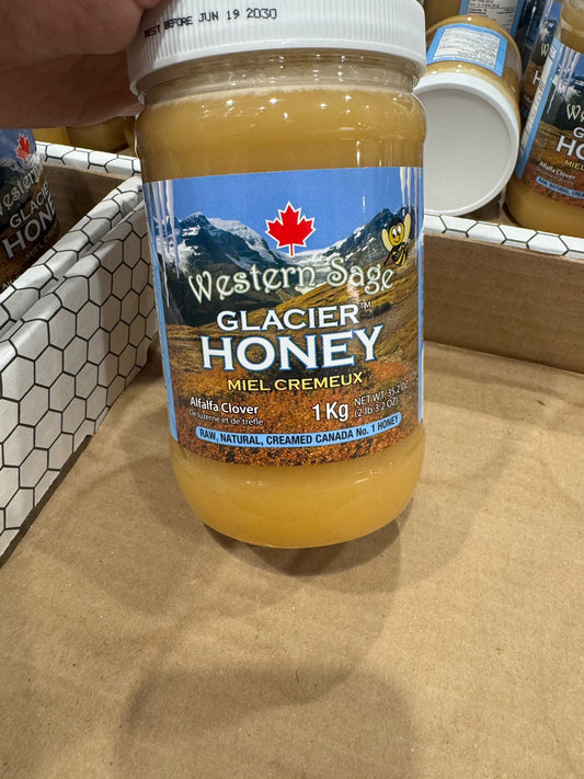 KB Honey Western Sage Glacier 1kg