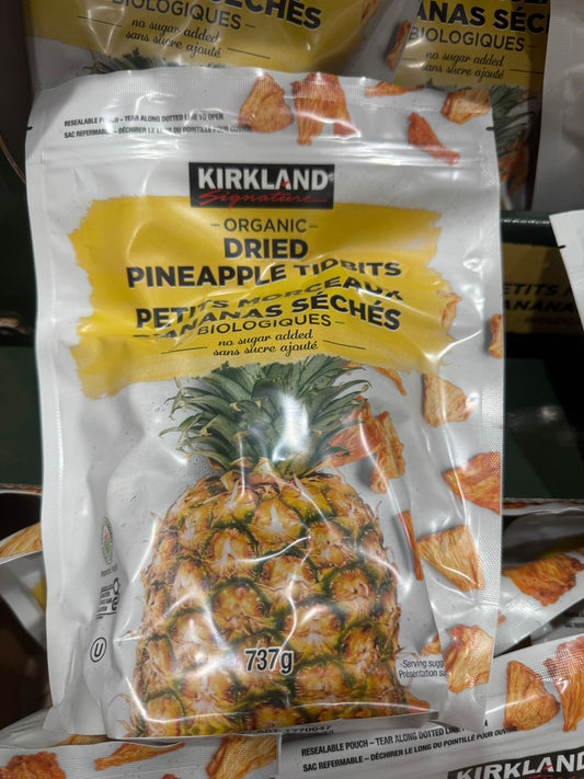 KIRKLAND Signature Dried Pineapple 737g