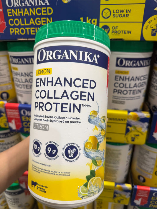 ORGANIKA Lemon Enhanced Collagen Protein 1kg