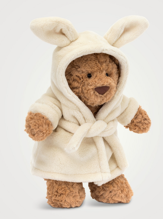 JELLYCAT Bartholomew Bear Bathrobe Plush Toy